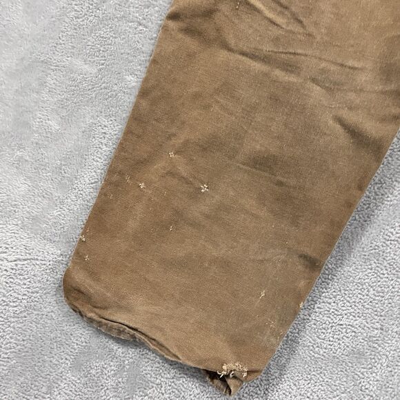 Carhartt B01 BRN Pants 37x30* Double Knee Carpenter Thrashed Distressed VTG USA - Picture 14 of 16